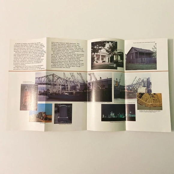 Vintage Lot of 4 Louisiana Brochures Howard Johnson Holiday Inn Hotels Pamphlets - Picture 10 of 16